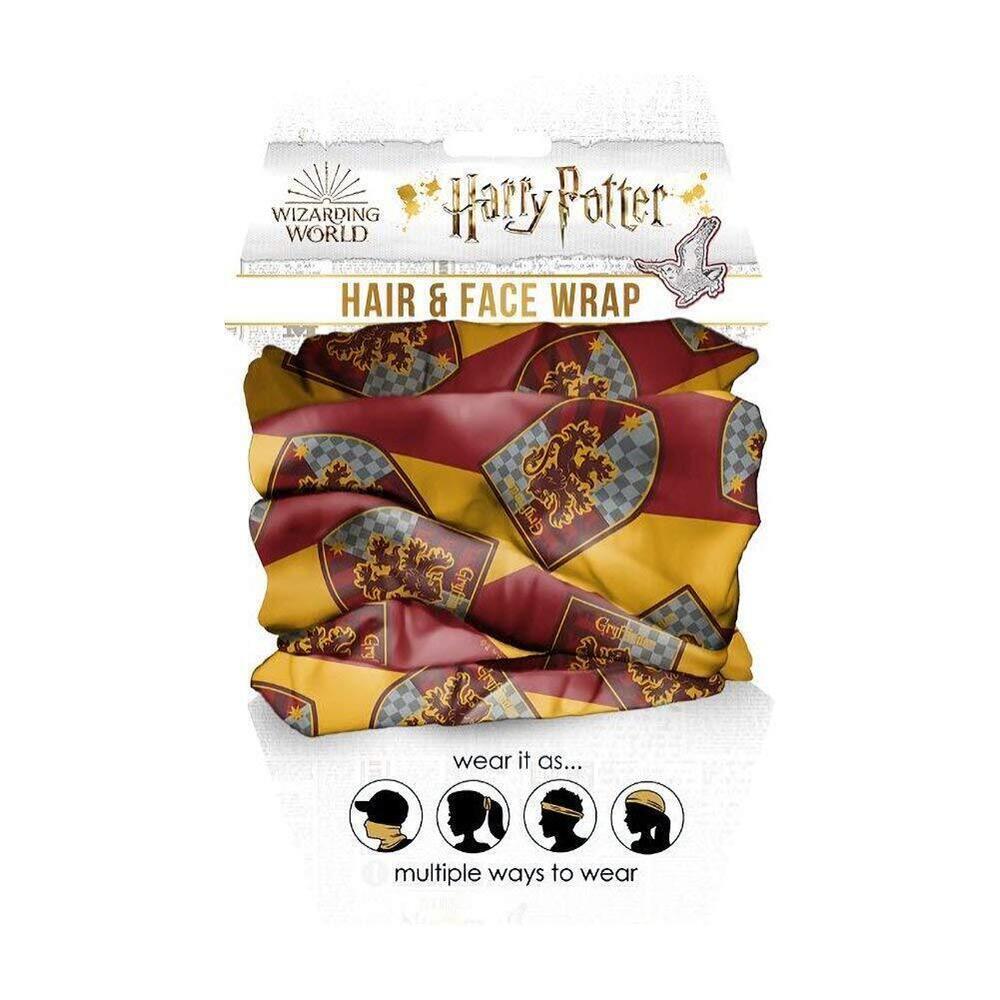 7690 Gryffindor Hair Wrap - Multifunctional Bandanna Headband Hair Tie